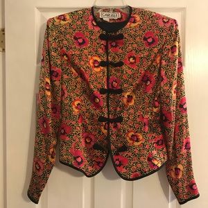 Funky silk Carlisle blazer